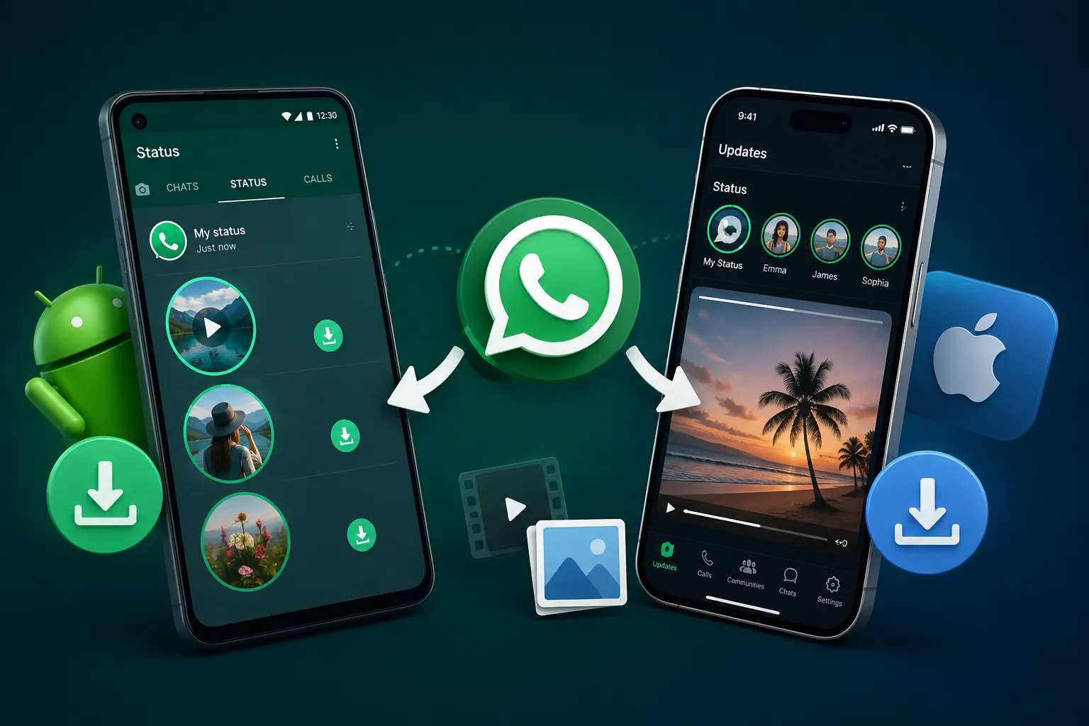 Complete Guide: How to Download WhatsApp Status Videos and Photos on Android and iPhone